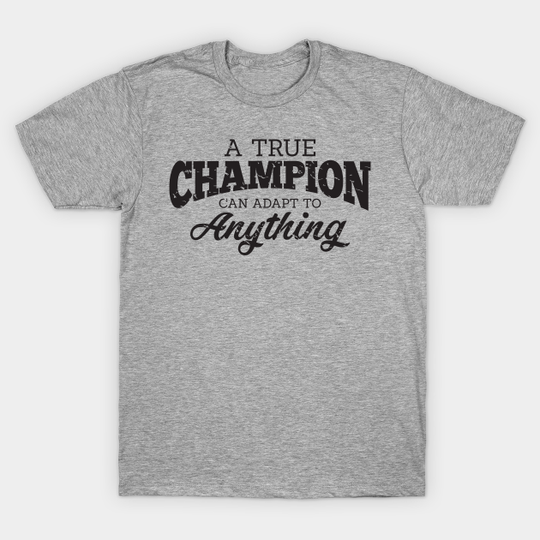 A True Champion - Floyd Mayweather Jr - T-Shirt