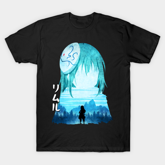 Minimalist Silhouette Rimuru - Rimuru Tempest - T-Shirt