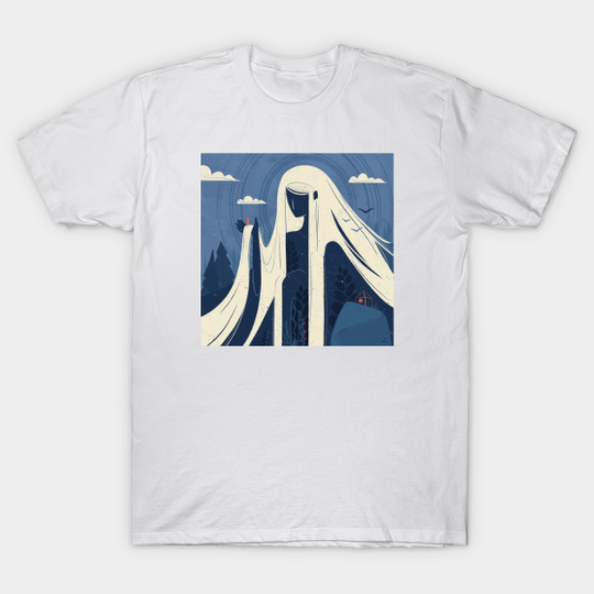 The mountain Goddess - Mountain Spirit - T-Shirt