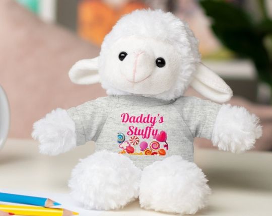 Daddy's Stuffy Stuffed Animals with Tee, DSM Gift, BDSM Quotes