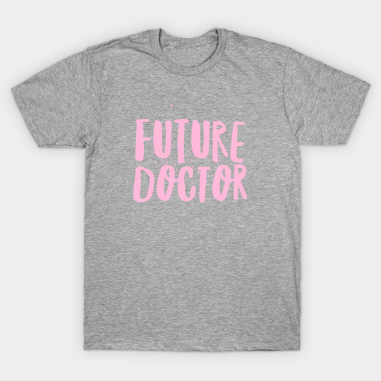 Girls Future Doctor Print Pink - Future Doctor - T-Shirt