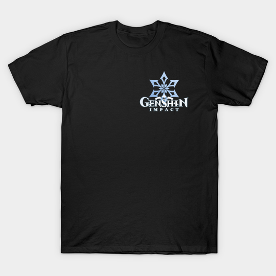 cryo emblem genshin impact - Genshin Impact - T-Shirt