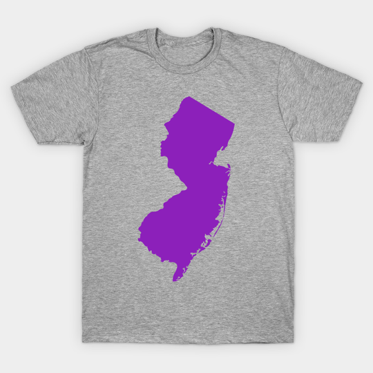 New Jersey Purple - New Jersey - T-Shirt