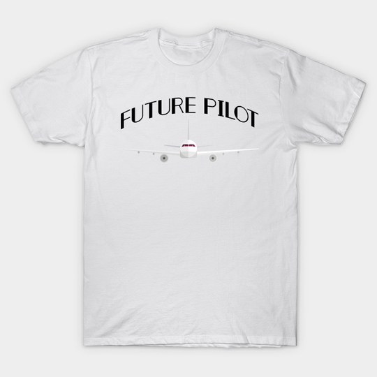 Future Pilot Funny Airplanes Boys Girl Men - Future Pilot - T-Shirt