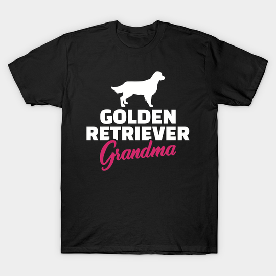 Golden Retriever Grandma - Golden Retriever - T-Shirt