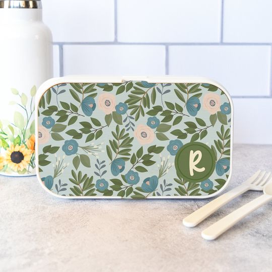Personalized Floral Design Bento Box