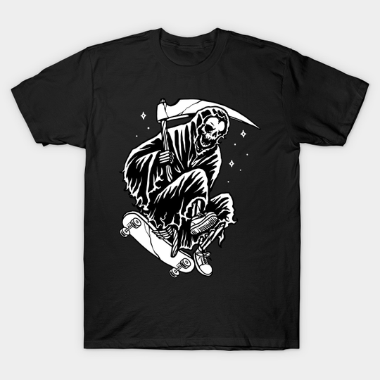 Grim Skater - Skateboard - T-Shirt