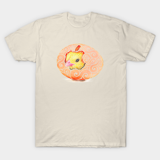Swirly SpringChicken - Chicken - T-Shirt