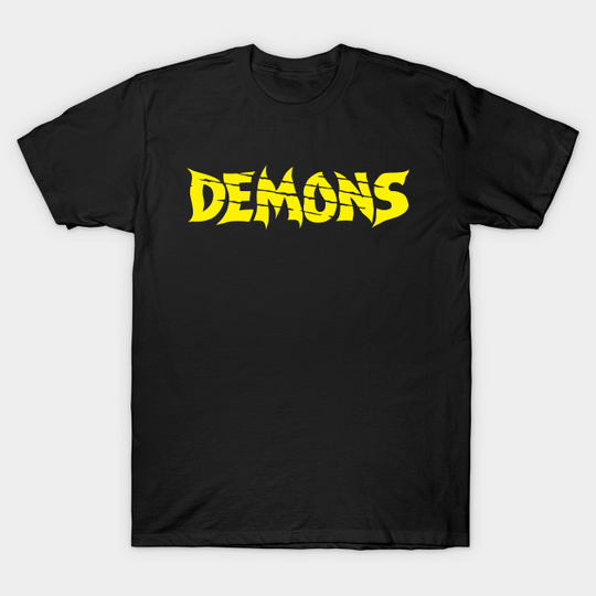 Demons Retro Cult Classic Horror Film Fan Art - Demons - T-Shirt