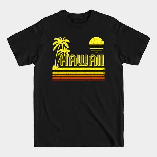 Vintage Hawaii (distressed look) - Hawaii - T-Shirt