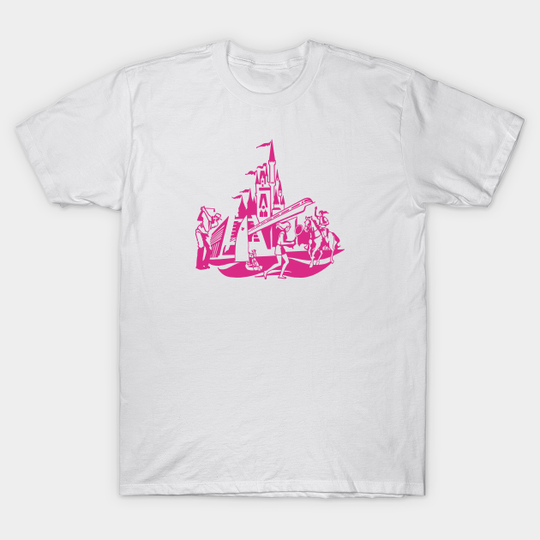 Wonderful World of Vacations Pink - Walt Disney World - T-Shirt