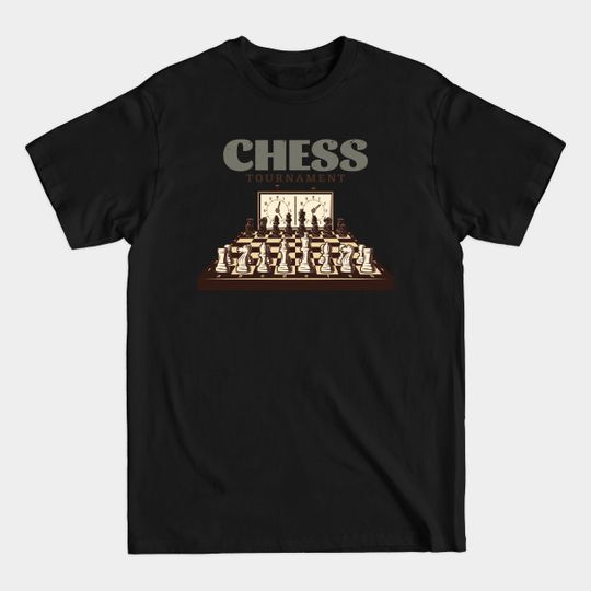 Chess illustration - Chess Game - T-Shirt