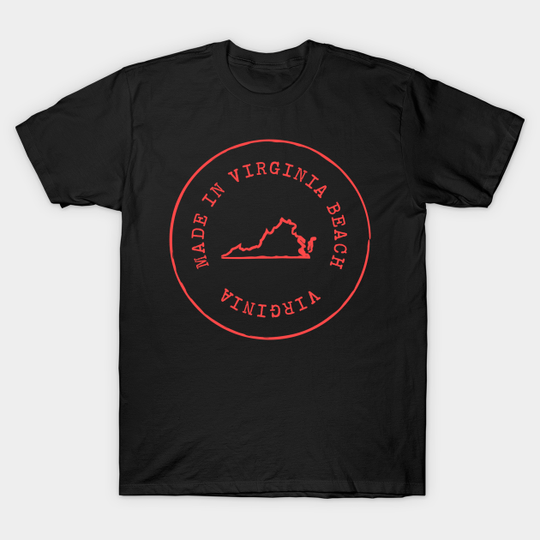 Made in Virginia T-Shirt - Virginia State - T-Shirt