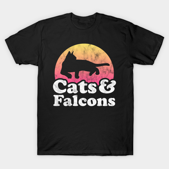 Cats and Falcons Gift for Men, Women Kids - Falcons - T-Shirt