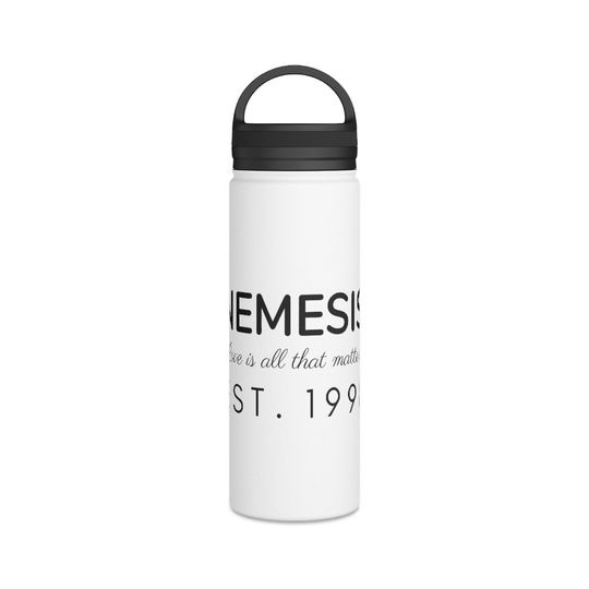 Nemesis Stainless Steel Water Bottle, Handle Lid