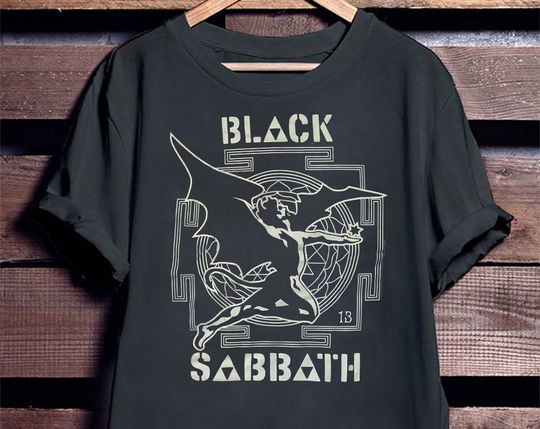 Black Sabbath Shirt, Black Sabbath Graphic Tee Shirt