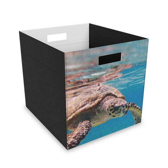 Sea Turtle Felt Storage Box