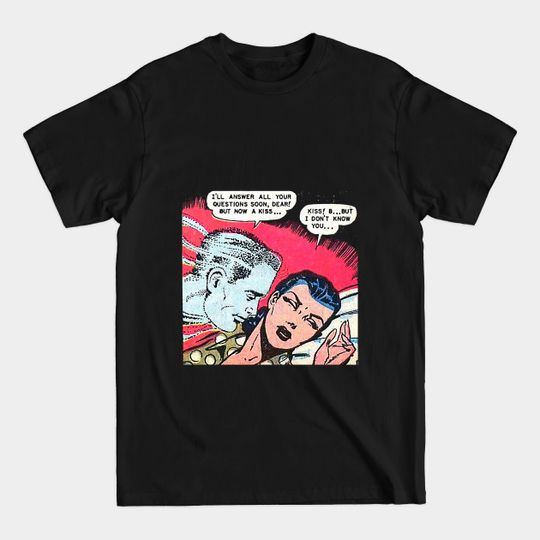 Comic art dream kiss - Comic - T-Shirt