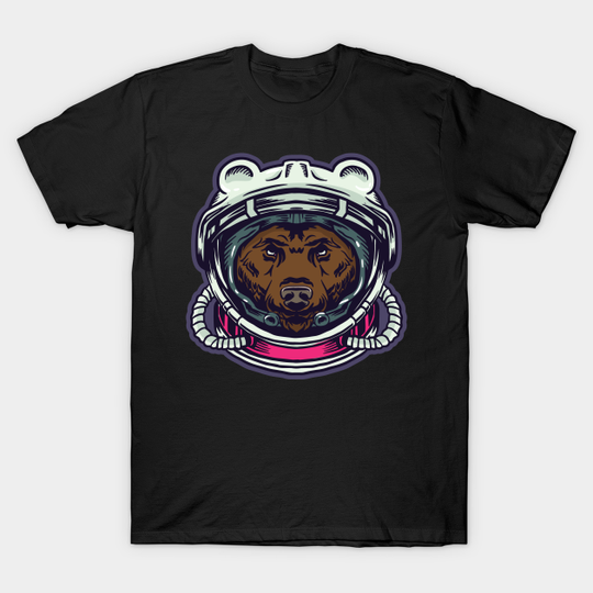 BEARS ASTRONAUT FOR SPACE FANS - Astronaut - T-Shirt