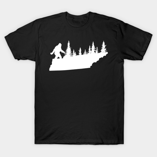 Tennessee Bigfoot Gift - Tennessee Bigfoot - T-Shirt
