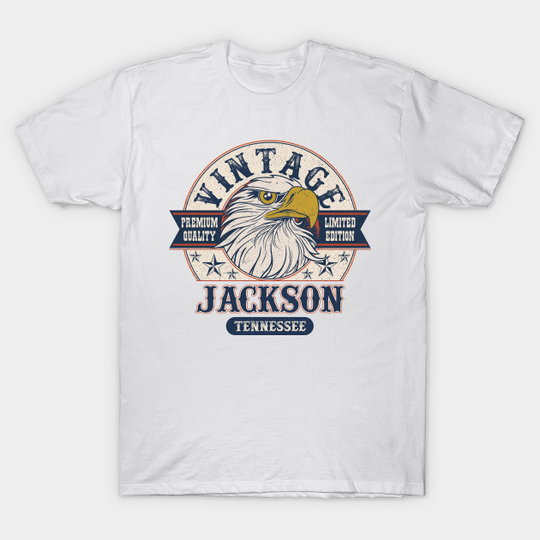 Jackson Tennessee Retro Vintage Limited Edition - Jackson Tennessee - T-Shirt