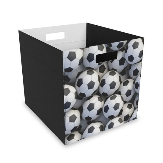 Soccer Ball Felt Storage Box