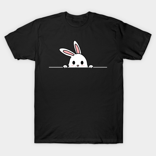 Cute Rabbit Design for Bunny Lovers - Bunny - T-Shirt