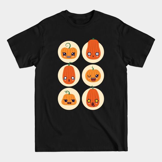 Cute Halloween Pumpkin Party - Kawaii Pumpkin - T-Shirt