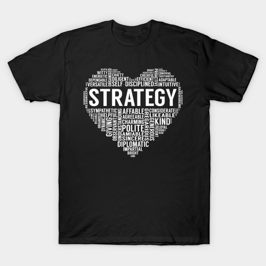 Strategy Heart - Strategy - T-Shirt