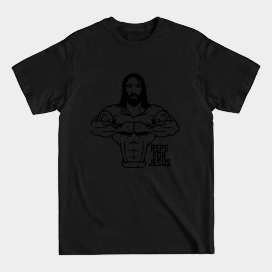Reps For Jesus - Gym - T-Shirt