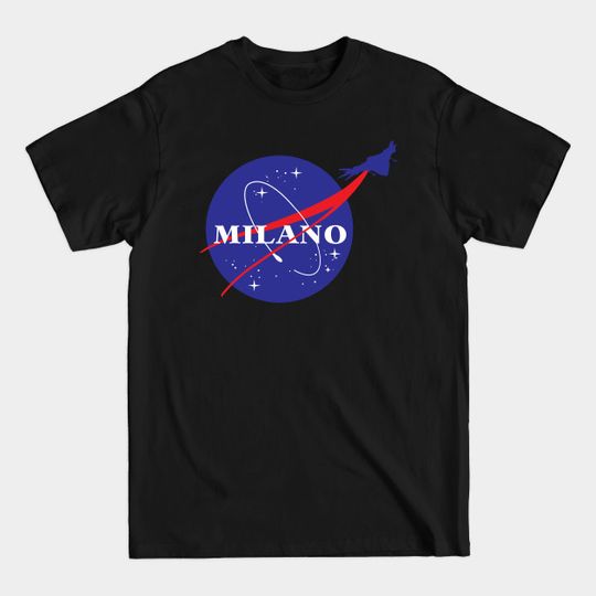 Guardians Of The Galaxy Milano Nasa Logo - Guardians Of The Galaxy - T-Shirt