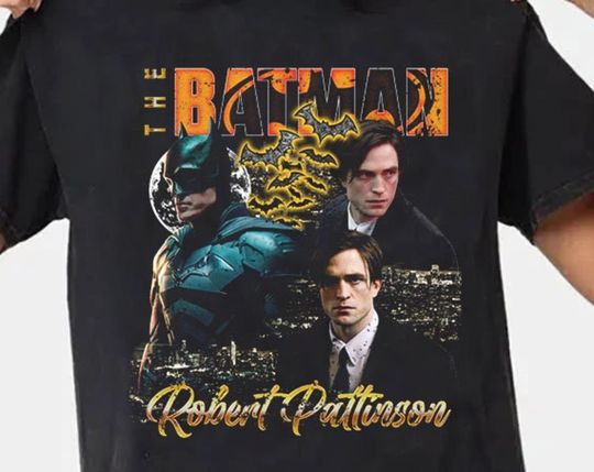 Bruce Wayne Shirt - Robert Pattinson t-shirt,Batman tshirt, The Batman shirt
