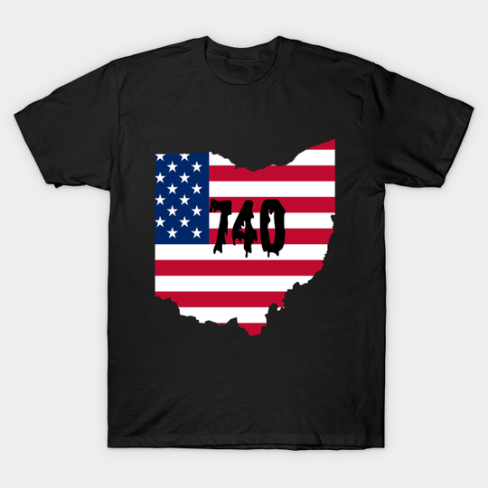 ohio area code 740 - Ohio Area Code 740 - T-Shirt