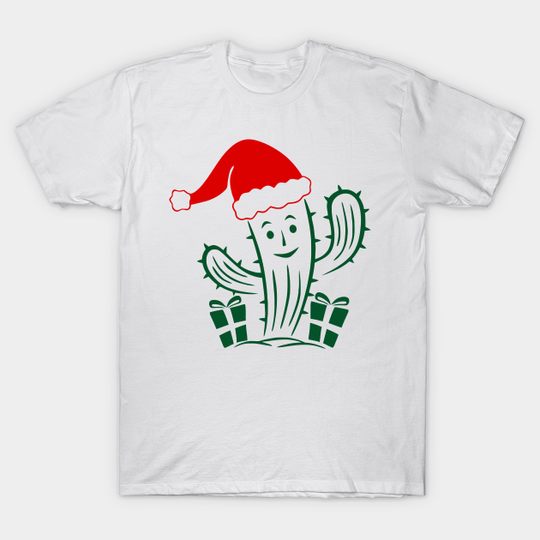 Christmas Cactus Tree - Christmas Cactus Tree - T-Shirt