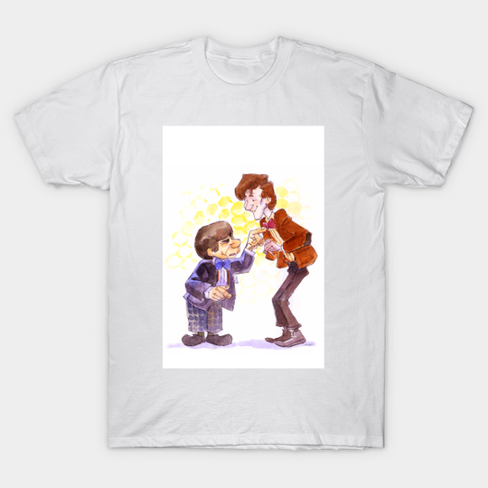 Doctor who 2 meets 11 - Doctor Who - T-Shirt