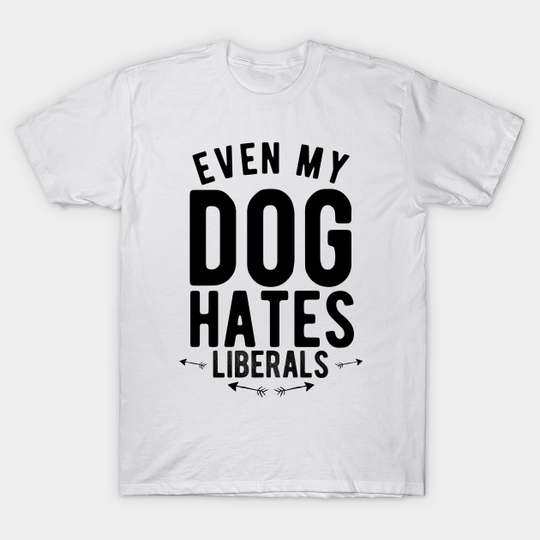Anti Biden Anti Democrat Anti Liberal Funny Gifts Funny Black - Anti Liberals - T-Shirt