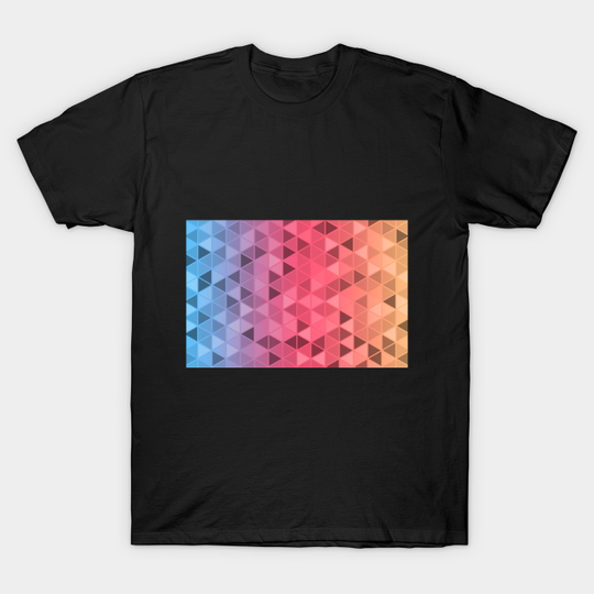 vector design t shirt color rainbow colors - Vectordesign - T-Shirt