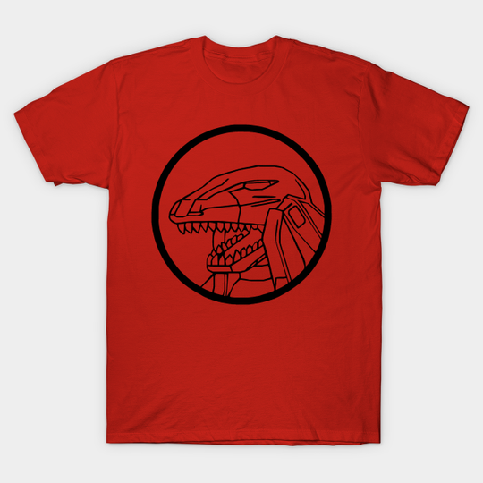 Red Ranger Zord Emblem T-Shirt - Power Rangers - T-Shirt
