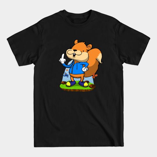 A very bad fur day. - Conker - T-Shirt