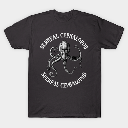 Surreal Cephalopod - Octopus Illustration - T-Shirt