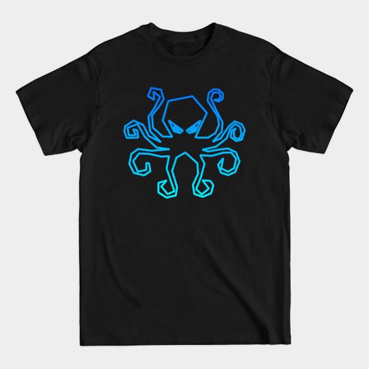 Blue Octopus - Octopus - T-Shirt