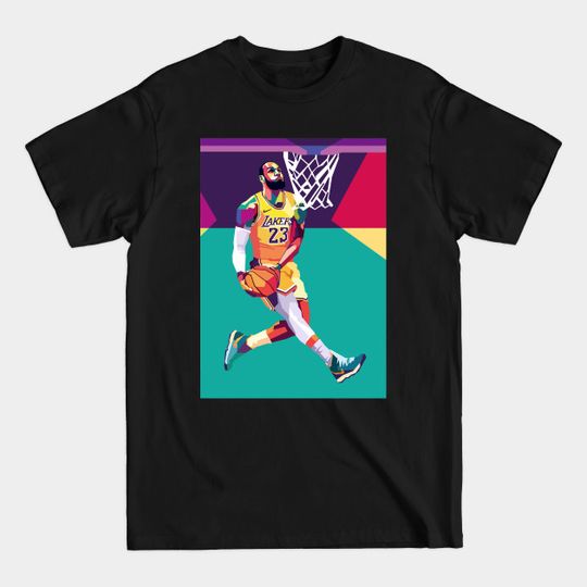 LeBron James Dunks - Lebron James - T-Shirt