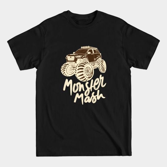 Monster truck design // monster mash // big truck - Monster Truck - T-Shirt