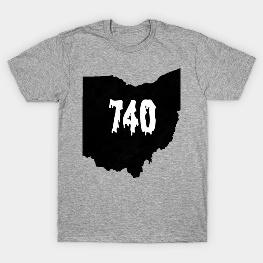740 - 740 Area Code - T-Shirt