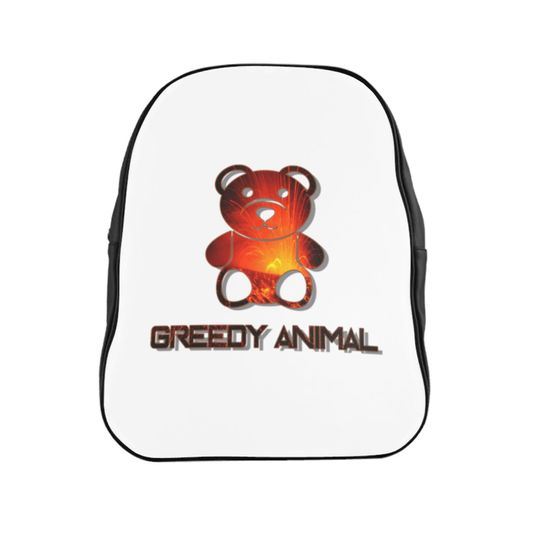 GREEDY ANIMAL CANO School Backpack