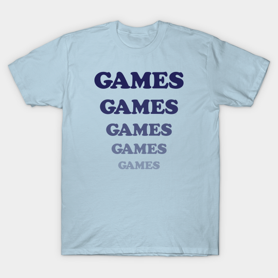 Character Tee, Games Games Games! - Adventureland - T-Shirt