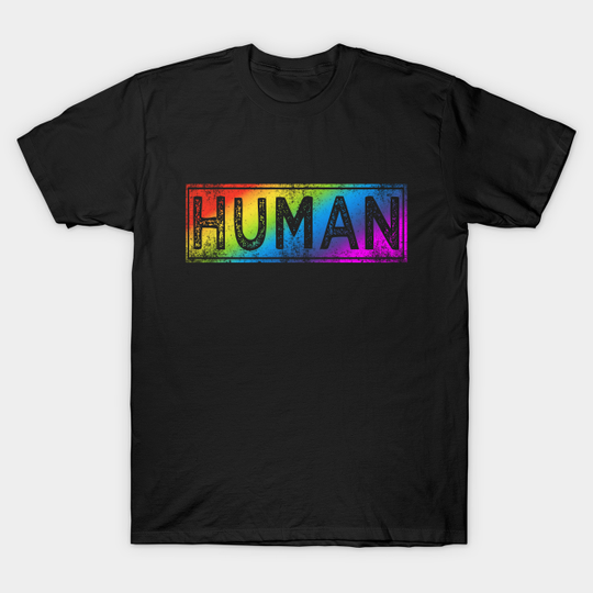 human pride flag - Pride Flag - T-Shirt