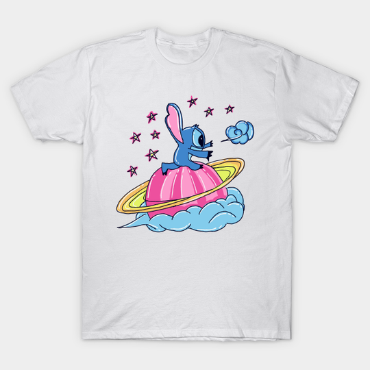 Stitch in space - Stitch - T-Shirt