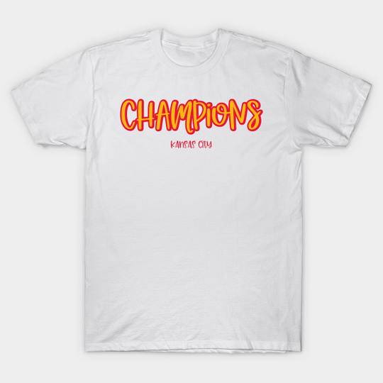 Kansas City Champions - Chiefs - T-Shirt