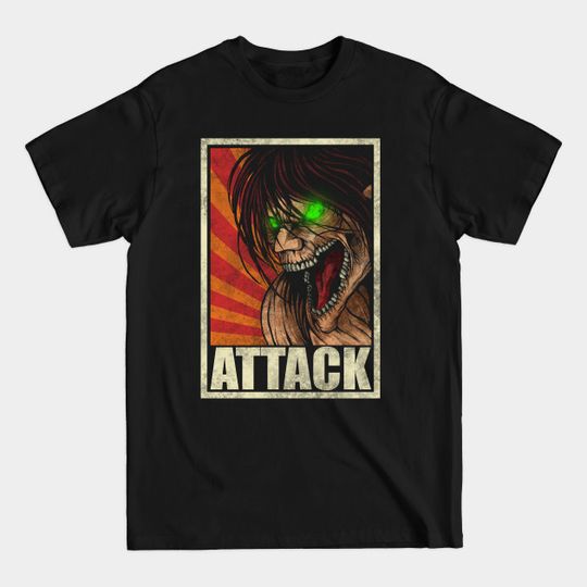 Attack! - Eren Jaeger - T-Shirt